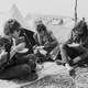 1970 campers near the Isle Of Wight pop festival